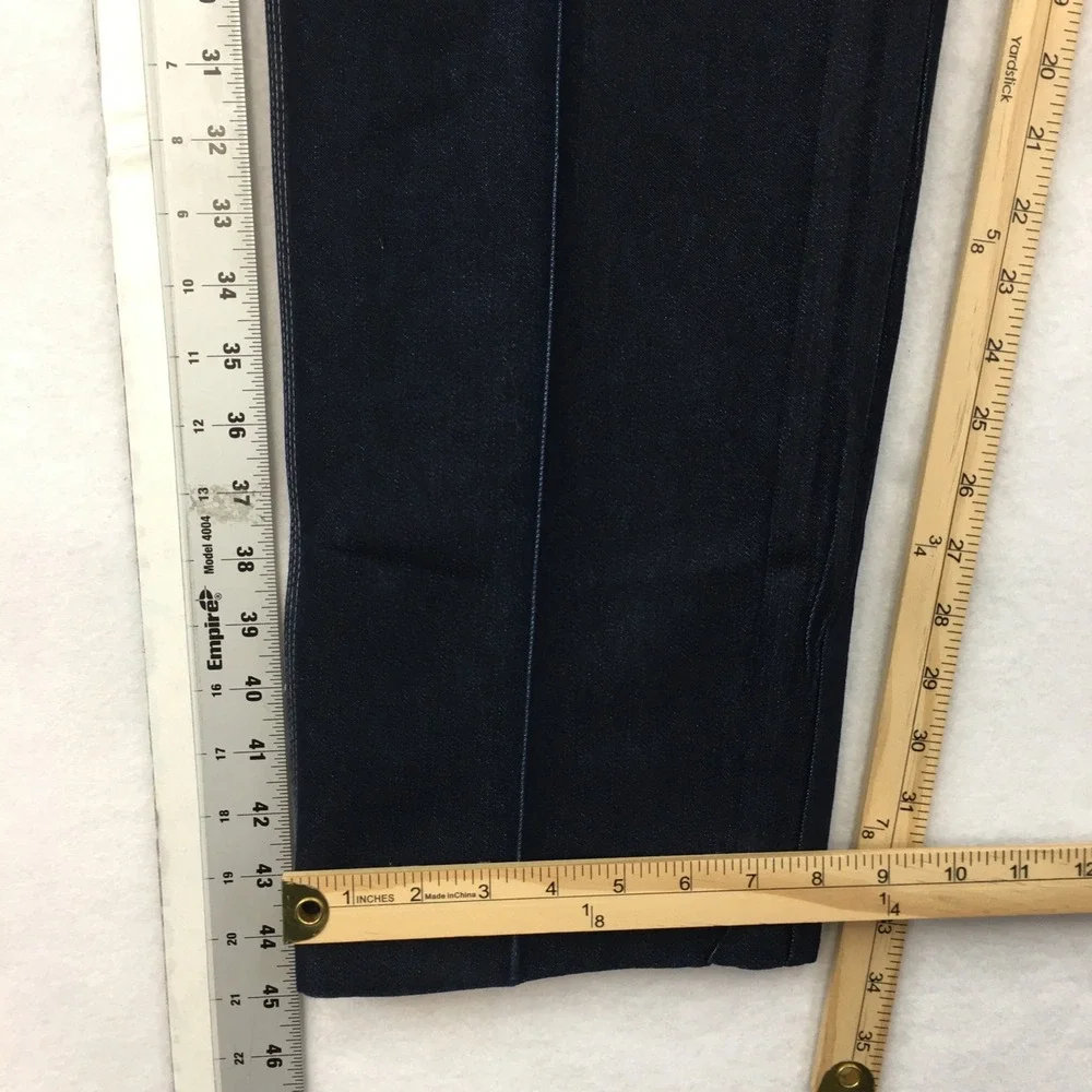 VINTAGE Old Navy Mens Y2K Painter Pants Dark Wash Indigo Carpenter Jeans 34x34